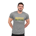 T-shirt Homme “Positive Attitude” – Il y a pire, il y a mieux
