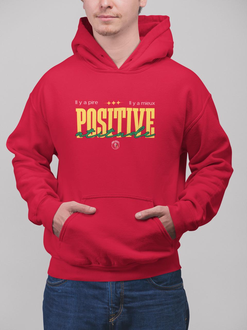 Hoodie Homme Positive Attitude