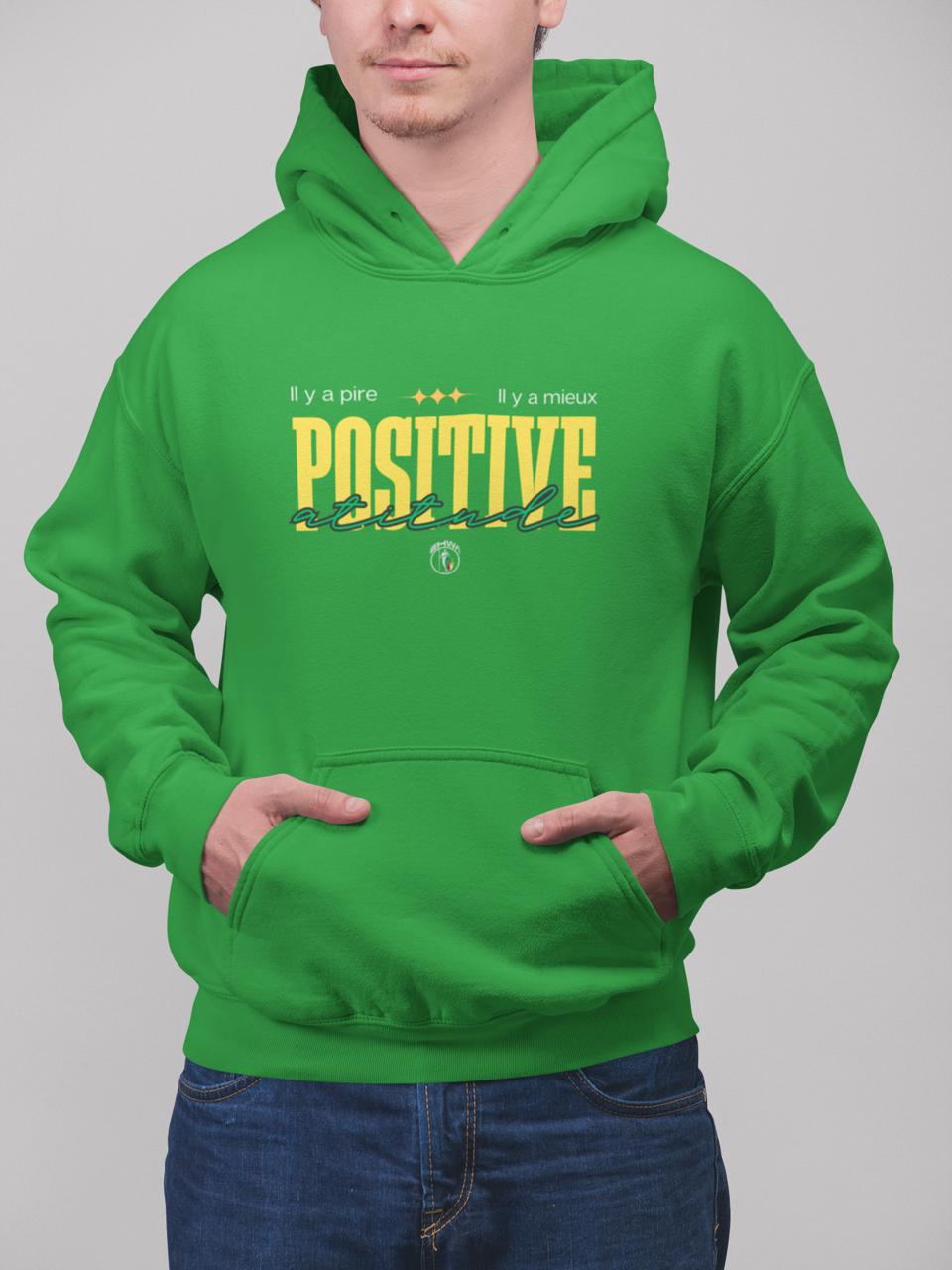 Hoodie Homme Positive Attitude