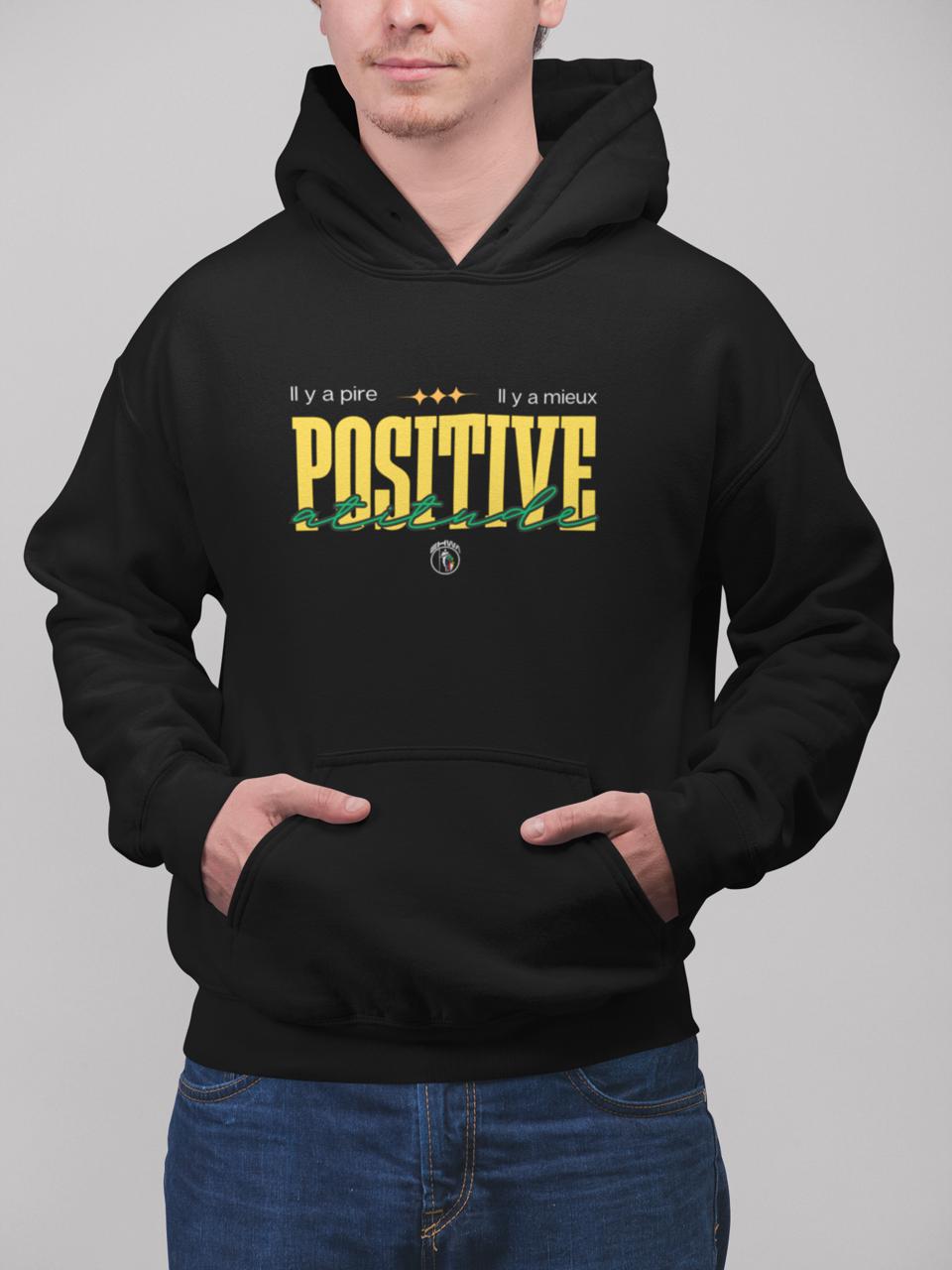 Hoodie Homme Positive Attitude