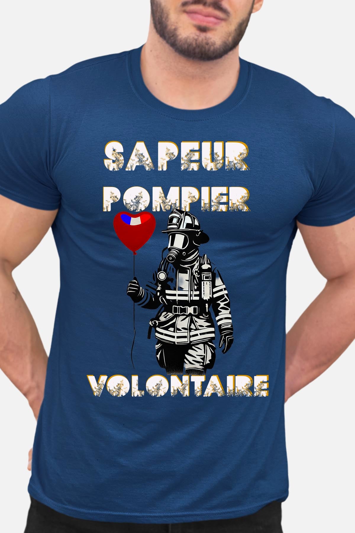 T-shirt Sapeur-Pompier Volontaire Homme