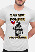 T-shirt Sapeur-Pompier Volontaire Homme
